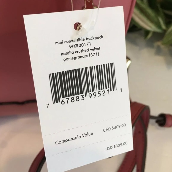KATE SPADE NATALIA MINI CONVERTIBLE BACKPACK main image 5